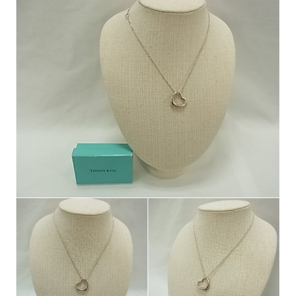 Tiffany & Co. Elsa Peretti Open Heart Necklace - Picture 2 of 3